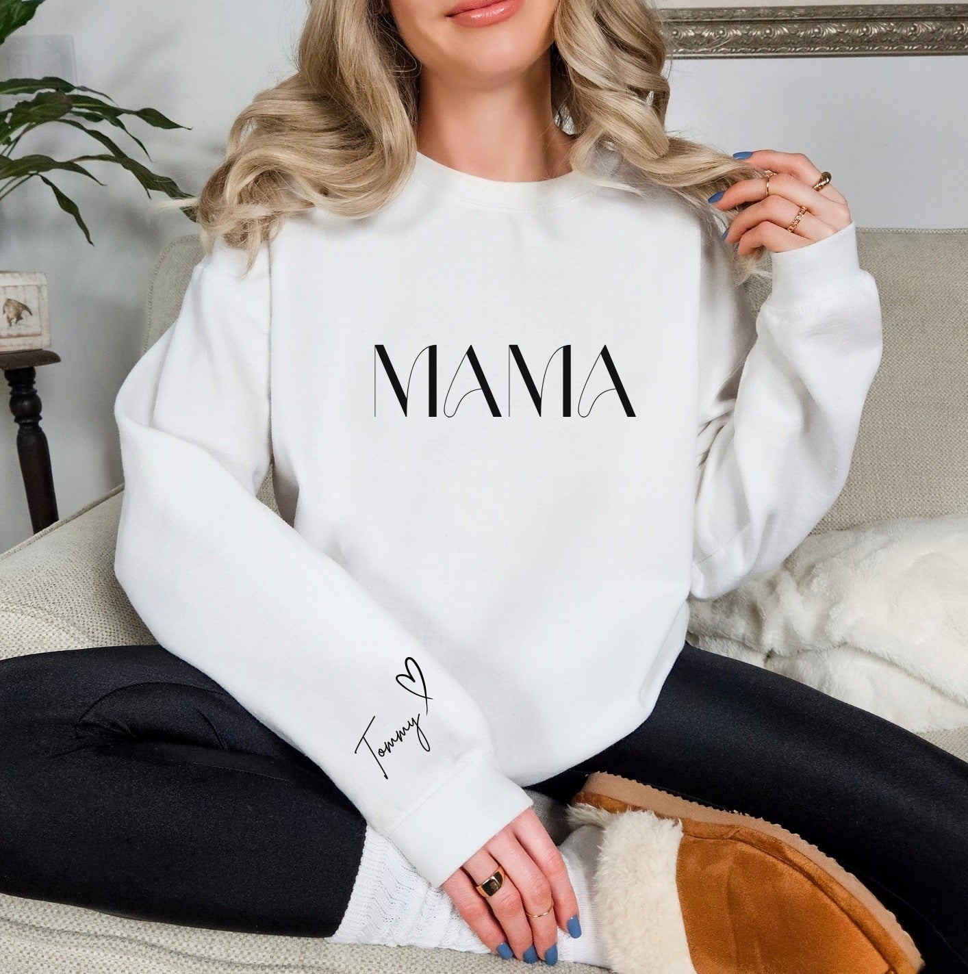 Personalised MAMA Jumper with Childs name