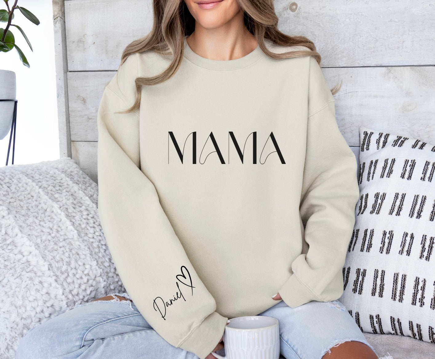 Personalised MAMA Jumper with Childs name