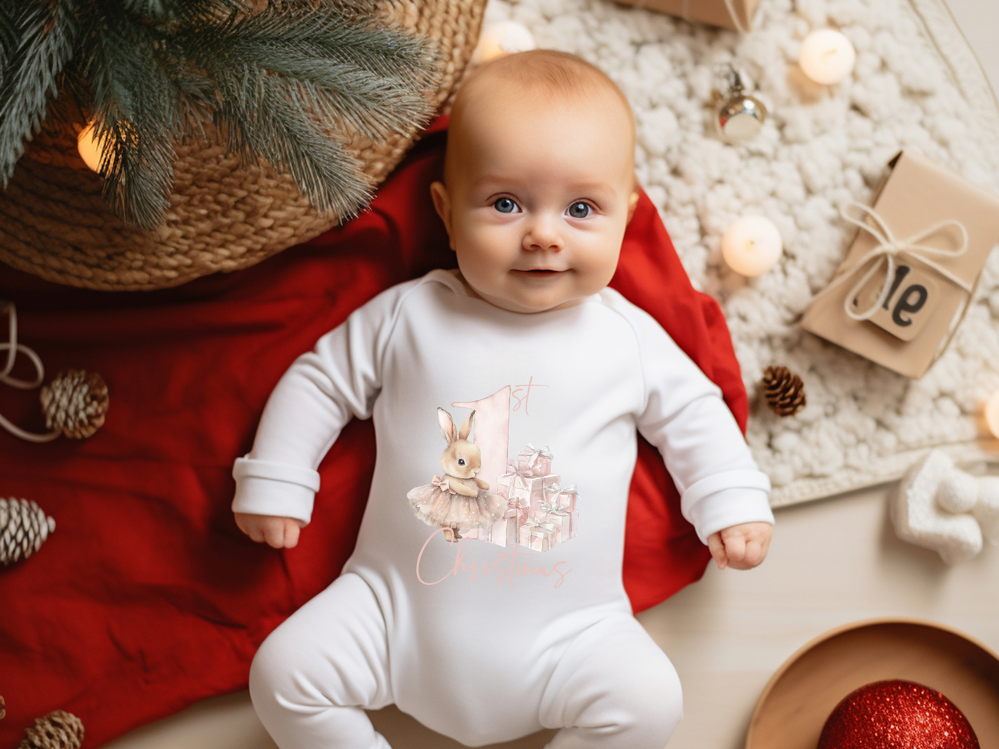 First Christmas Baby Grows