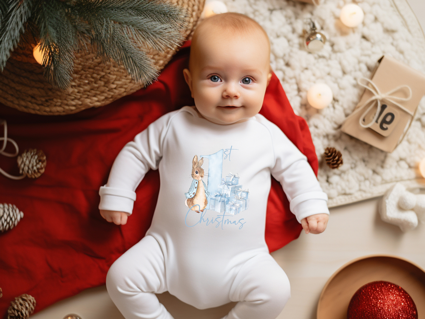 First Christmas Baby Grows