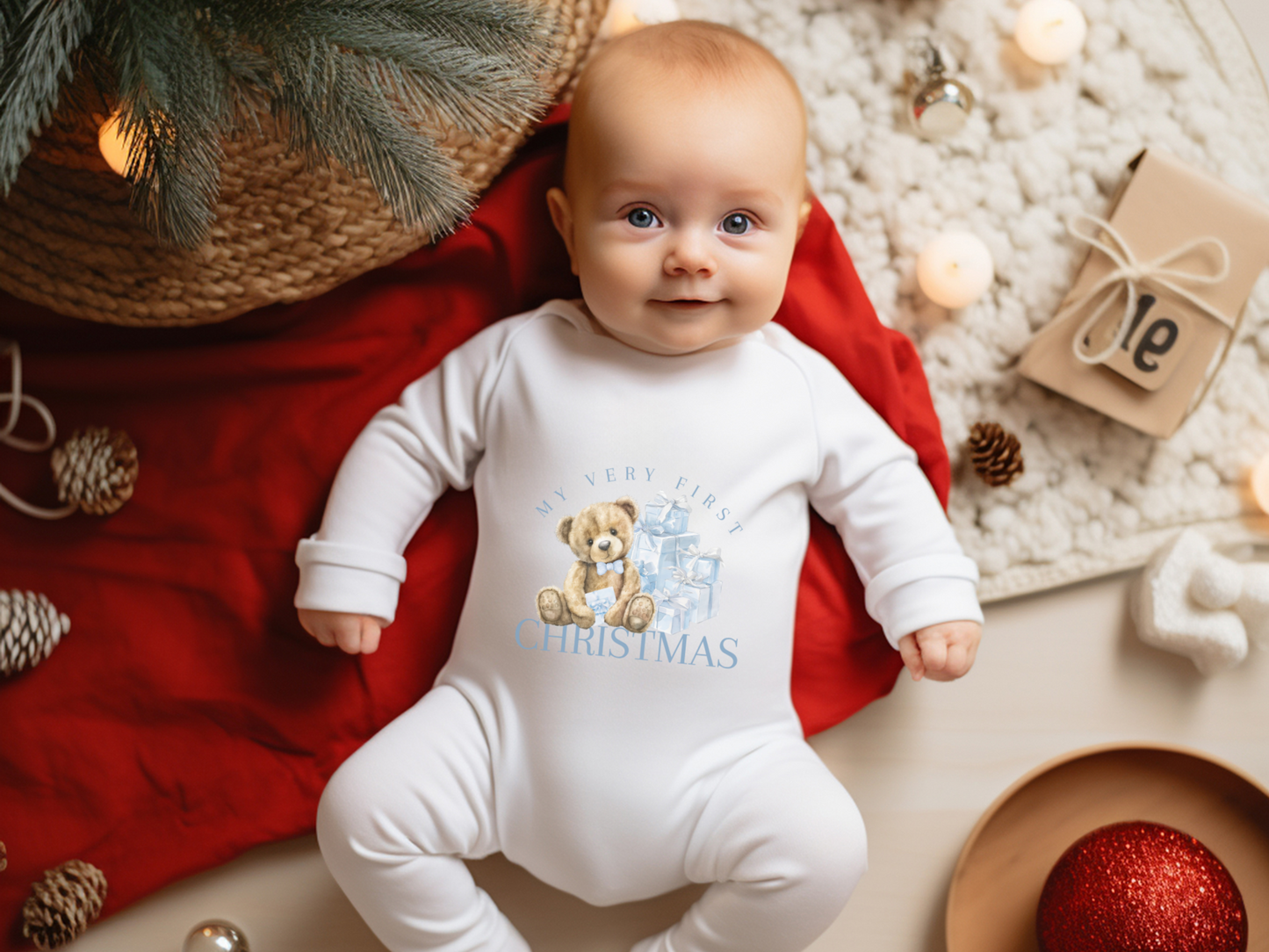 First Christmas Baby Grows