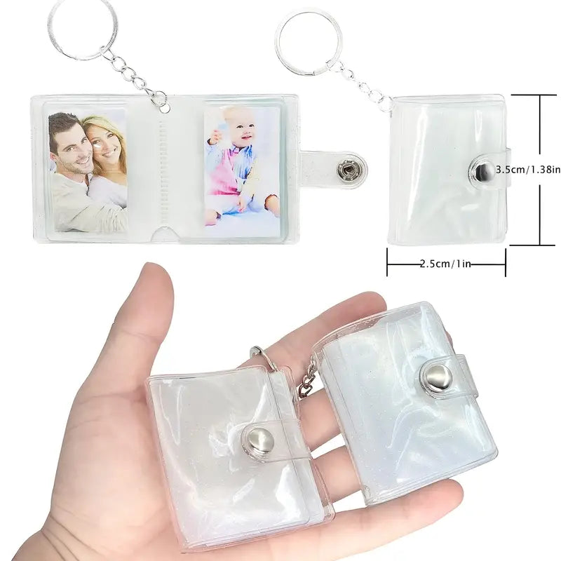 Personalised Mini Photo Album Keyring