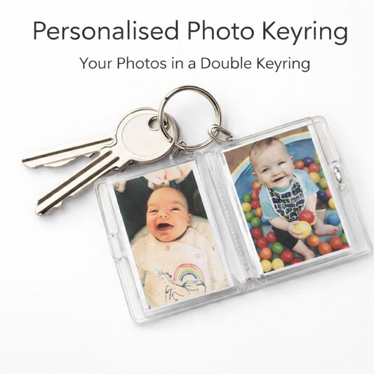 Personalised Mini Photo Album Keyring