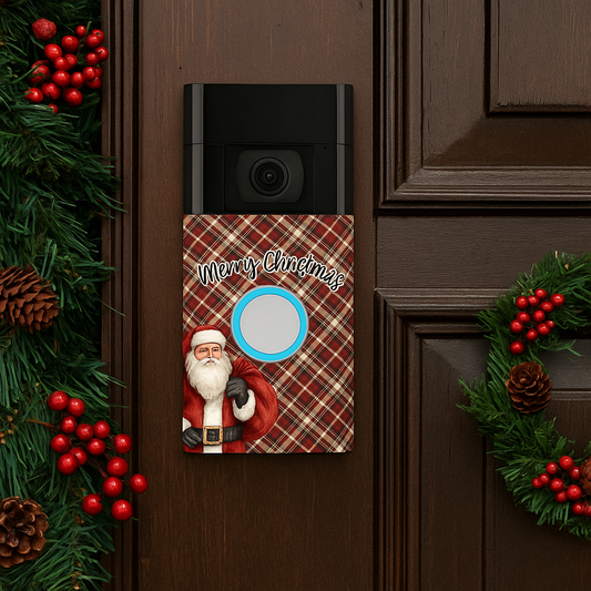 Christmas DoorBell Decal Sticker Gen2