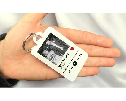 Personalised Spotify Keyring