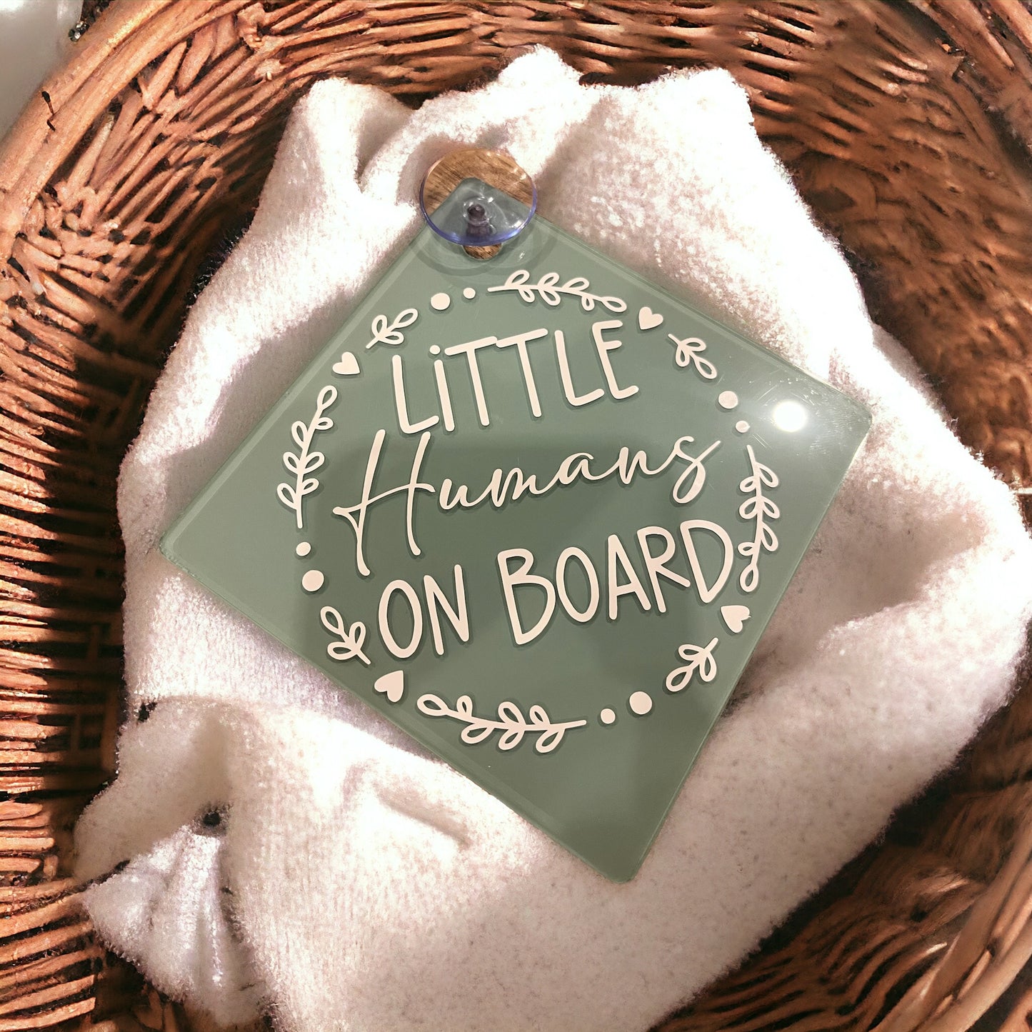 Personalised Baby On Board Sign, Acrylic Baby on Board Sign