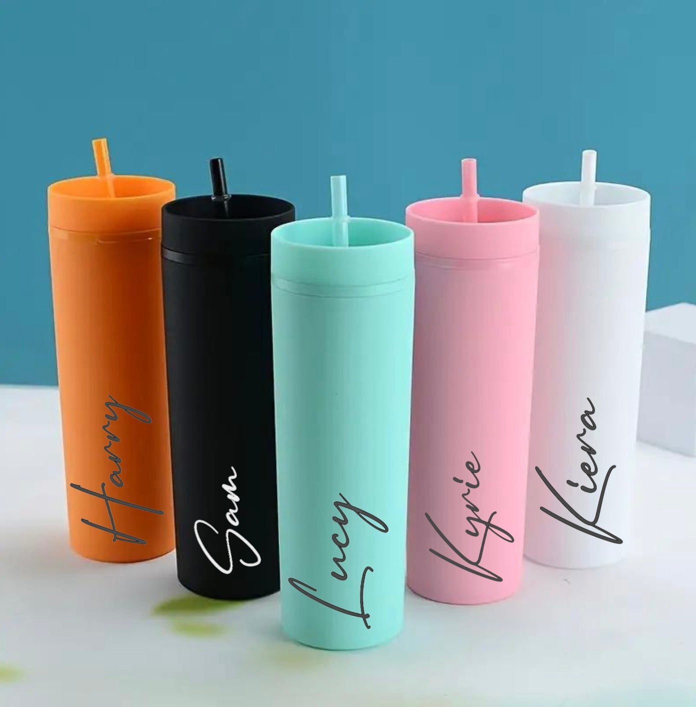 Personalised Coloured Cup Tumbler