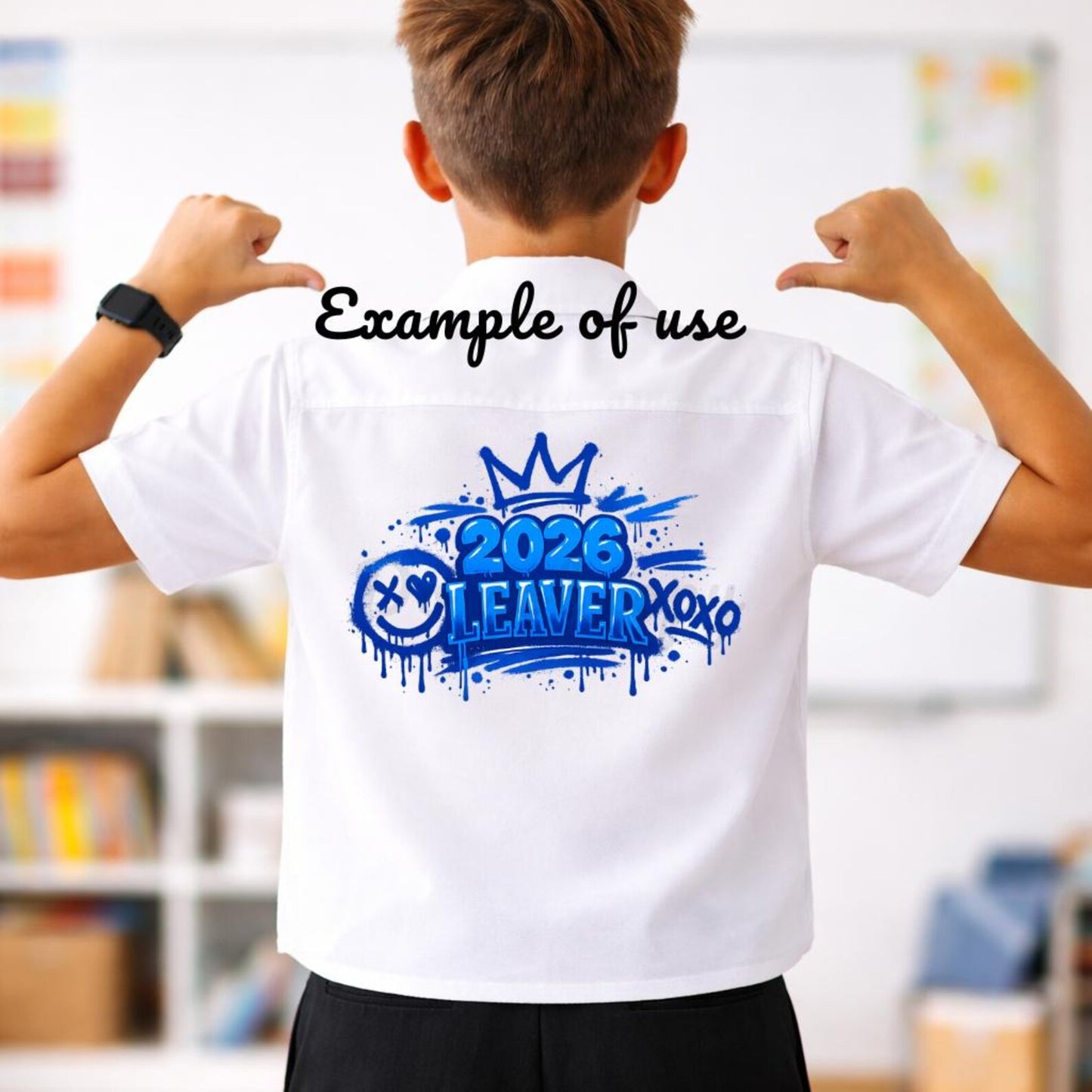 Year 6 Leavers PNG | Class of 2026 Digital Download | School Leavers Shirt Design | Personal & Commercial Use