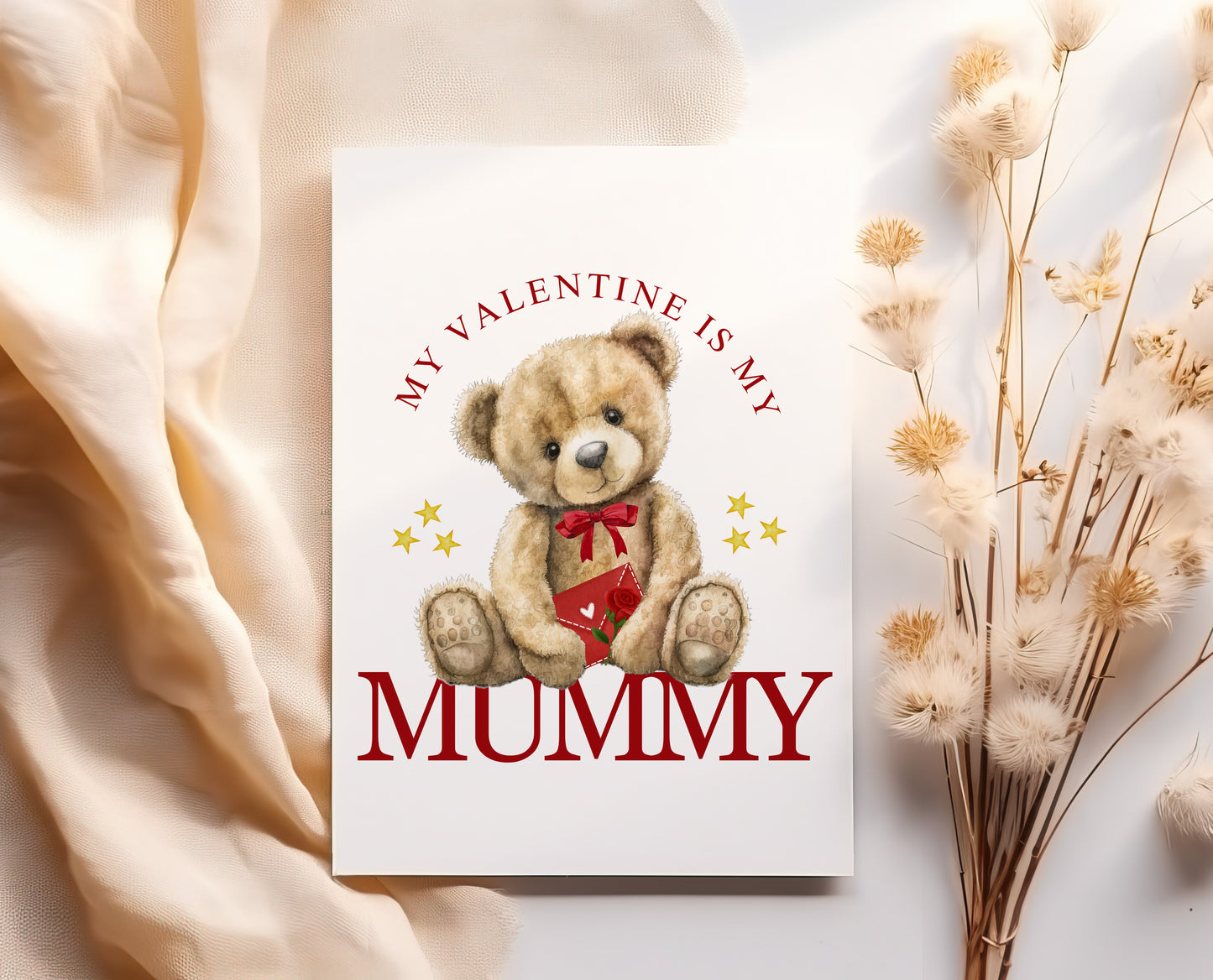 Cute Bear Valentines Cards