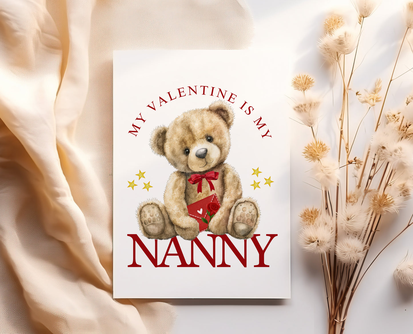 Cute Bear Valentines Cards