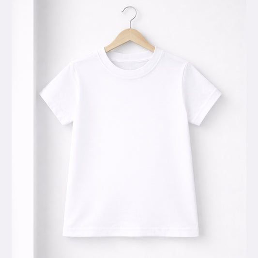 Childrens Blank white T-shirt